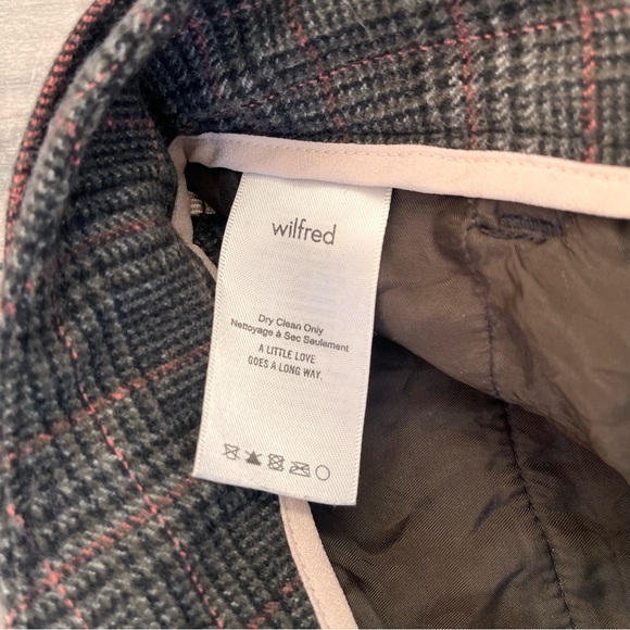 SOLD - Aritzia Wilfred Tie-Front Wool Pant Size 4 - Picture 6 of 8